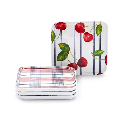 Sur La Table Pique-Nique Melamine Coasters, Set of 4