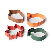 Sur La Table Harvest Stainless Steel Cookie Cutters, Set of 4