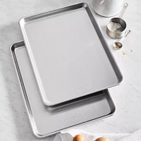 Nordic Ware Naturals for Sur La Table Half-Sheet Pans, Set of 2