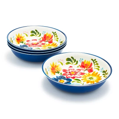 Sur La Table Flora Pasta Bowls, Set of 4