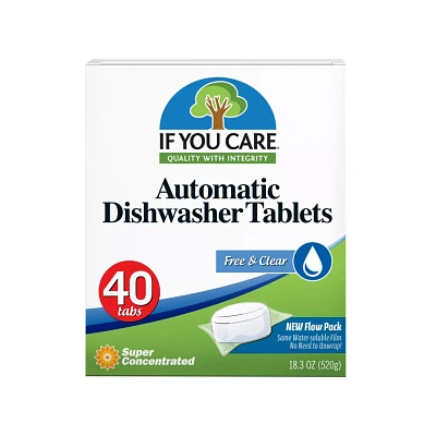 If You Care Dishwasher Tablets, Pack of 40