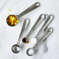 Sur La Table Round Measuring Spoons, Set of 6