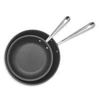 All-Clad D3 Stainless Steel Nonstick Skillets, 8" and 10" Set