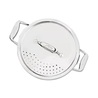 All-Clad Stainless Steel Stockpot with Straining Lid, 6 qt.