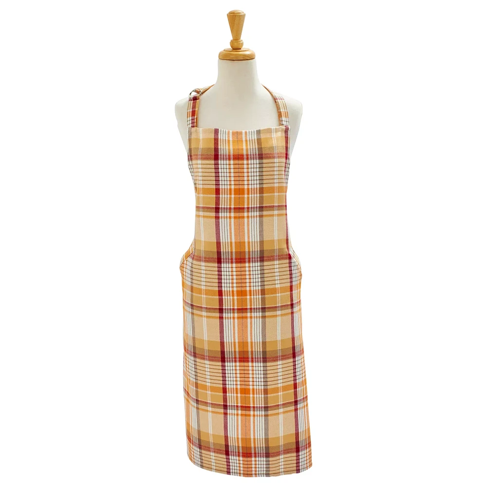 Sur La Table Autumn Plaid Apron