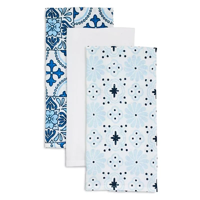 Sur La Table Tile Flour Sack Towels, Set of 3