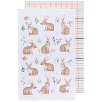 Bunny Towels, Set of 2