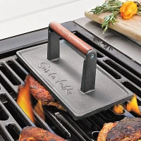 Sur La Table Cast Iron Grill Press