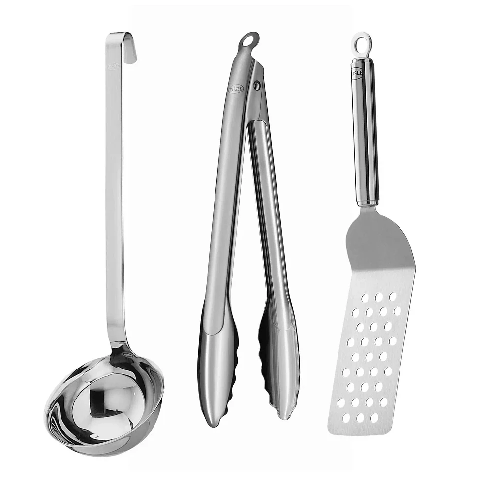 Rösle Professional Stainless Steel Kitchen Tools, 3 Piece Set