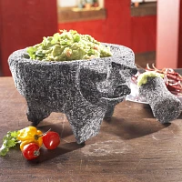 Preseasoned Pig Molcajete