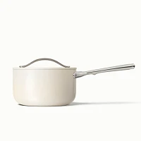 Caraway Ceramic Nonstick Saucepan with Lid