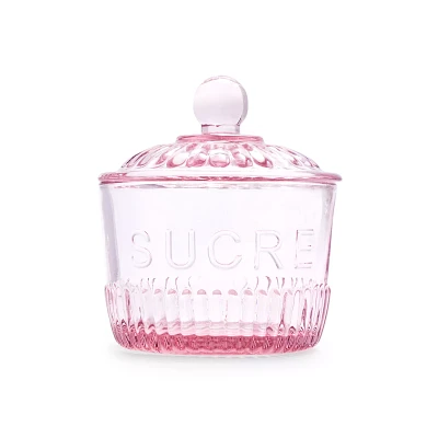 Sucre Glass Sugar Bowl