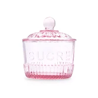 Sucre Glass Sugar Bowl