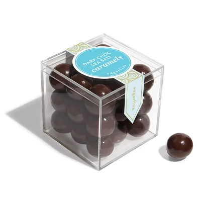 Sugarfina Dark Chocolate Sea Salt Caramels, Set of 4