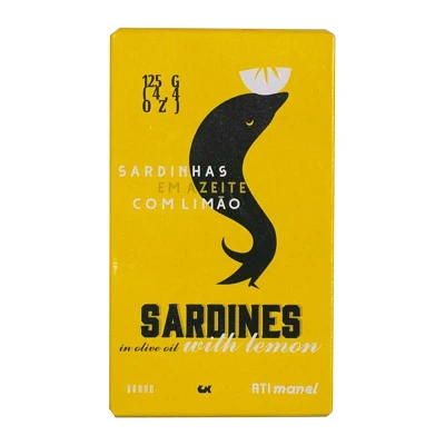 Ati Manel Sardines in Olive Oil & Lemon