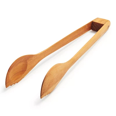 Be Home Teak Tongs, 7.25"