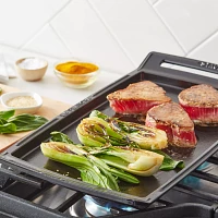 Staub Cast Iron Double-Burner Griddle & Plancha