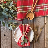 Noel Plaid Napkins, Set of 4