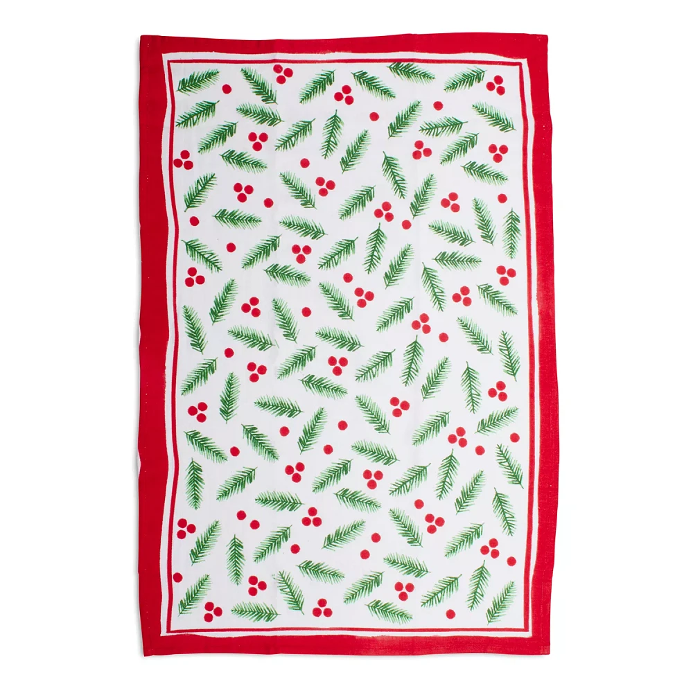 Sur La Table Holly Flour Sack Kitchen Towel, 30" x 20"