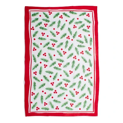 Sur La Table Holly Flour Sack Kitchen Towel, 30" x 20"