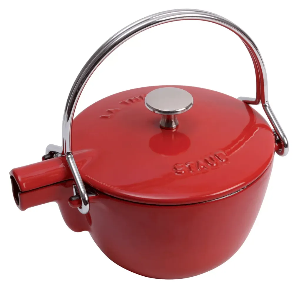 Staub Cherry Round Teapot