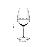 RIEDEL Veloce Cabernet Wine Glass, Set of 2