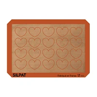 Silpat Heart Half-Sheet Baking Mat