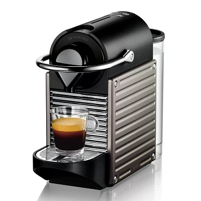 Nespresso Pixie by Breville Espresso Machine, Titan