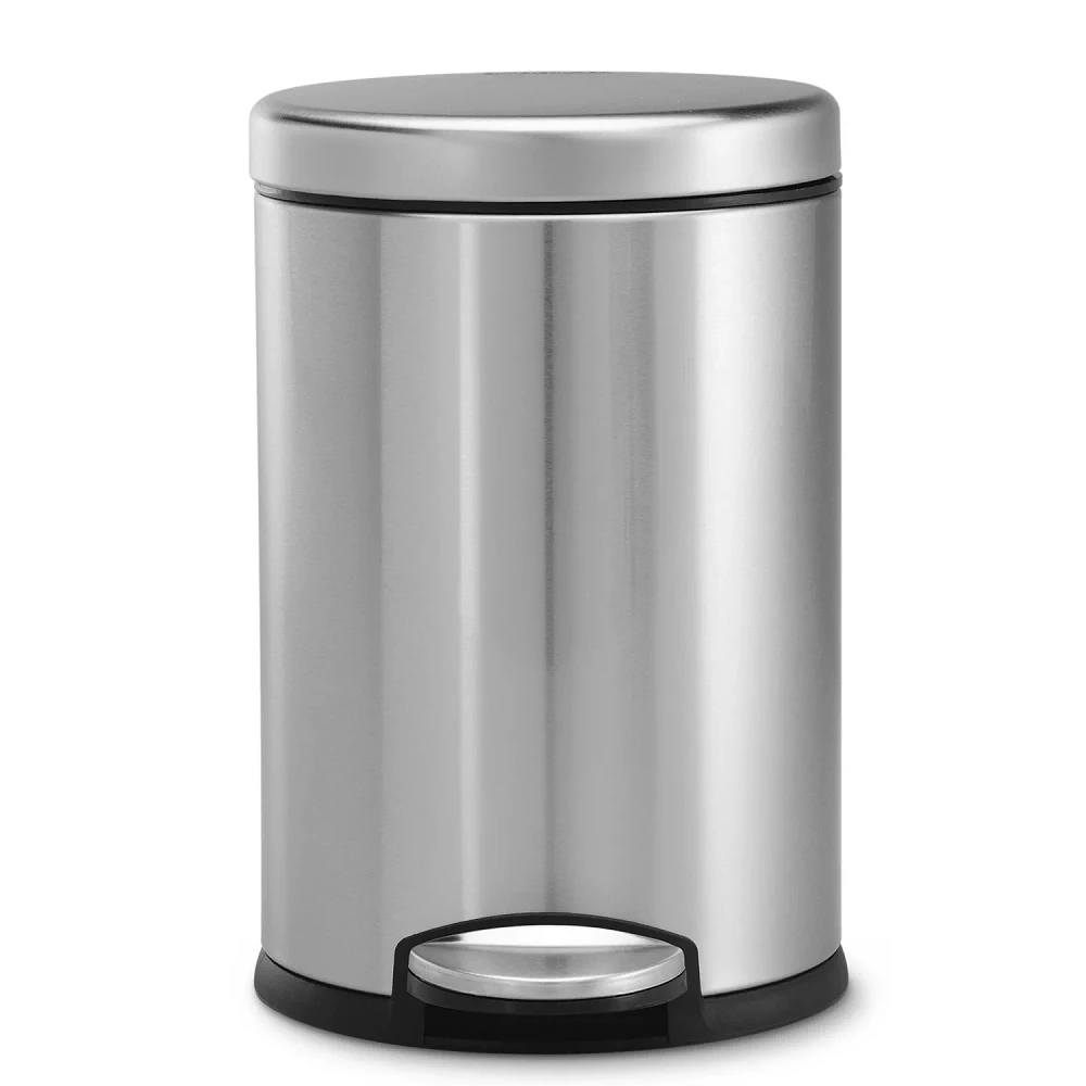 simplehuman Round Trash Can, 1.19 gal.