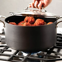 All-Clad Essentials Nonstick 7-qt. Stockpot with Pasta and Steamer Insert