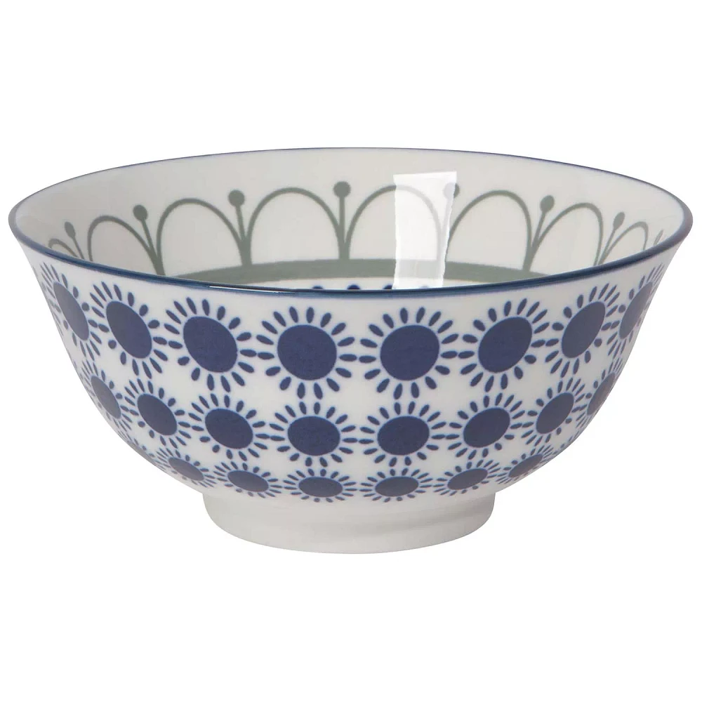 Stamped Sun Pattern Bowl