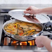 All-Clad D3 Stainless Steel Weeknight Pan