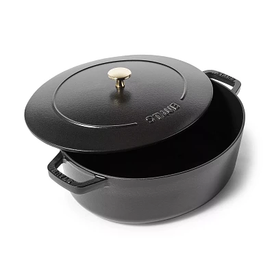 Staub Cast Iron Wide Oval Dutch Oven