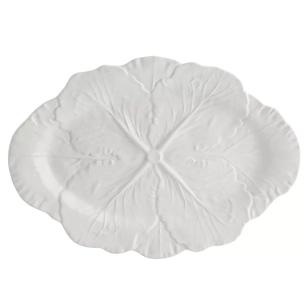 Bordallo Pinheiro Cabbage Oval Platter