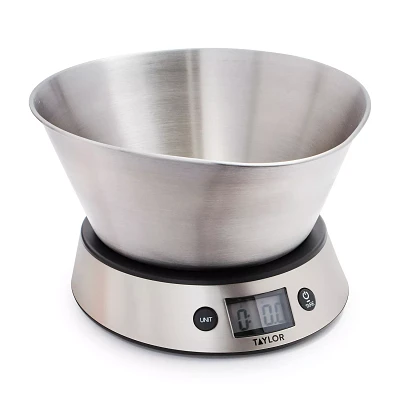 Taylor Measuring Bowl Digital Kitchen Scale