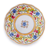 Sur La Table Floreale 16-Piece Melamine Dinnerware Set