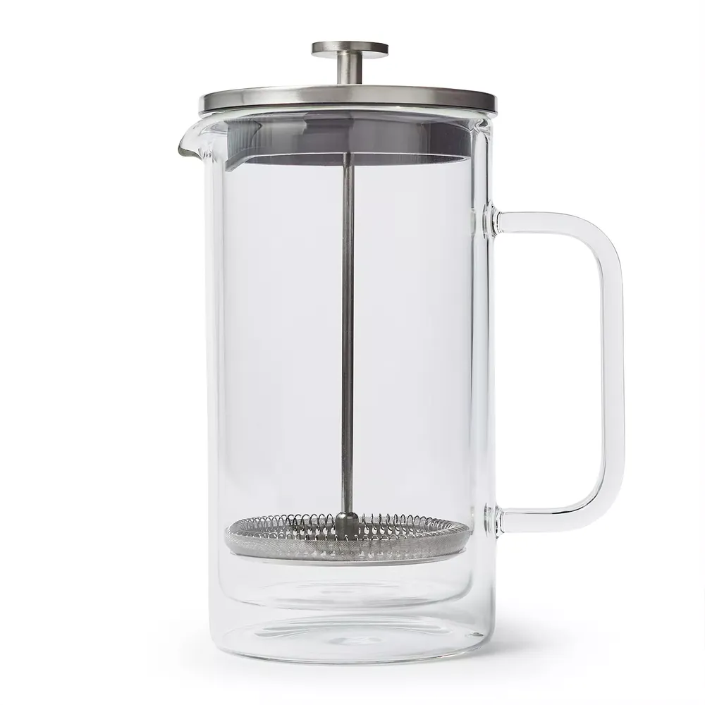 Sur La Table Double-Wall Glass French Press