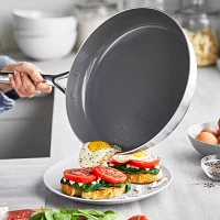 GreenPan GP5 Stainless Steel Skillet with Lid, 12"