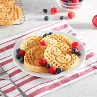 Dash Snowman Mini Waffle Maker