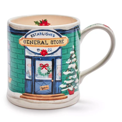 Sur La Table Holiday General Store Mug