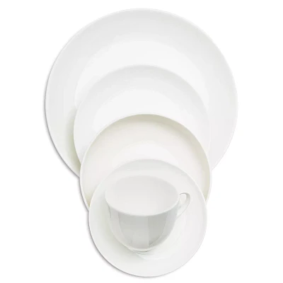 Fortessa Purio Bone China 5-Piece Dinnerware Set