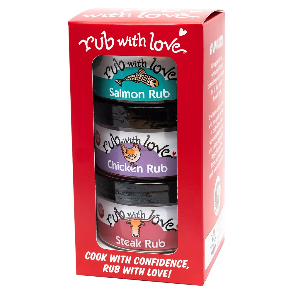 Tom Douglas Rub with Love Spice Rub Gift Set