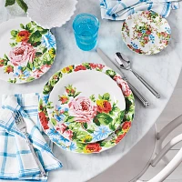 Sur La Table Rose Garden Dinnerware by April Cornell, Set of 12