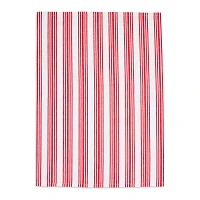 Sur La Table Coral Striped Kitchen Towel, 28" x 20"