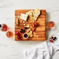 Sur La Table End Grain Maple Cutting Board, 14"x14"