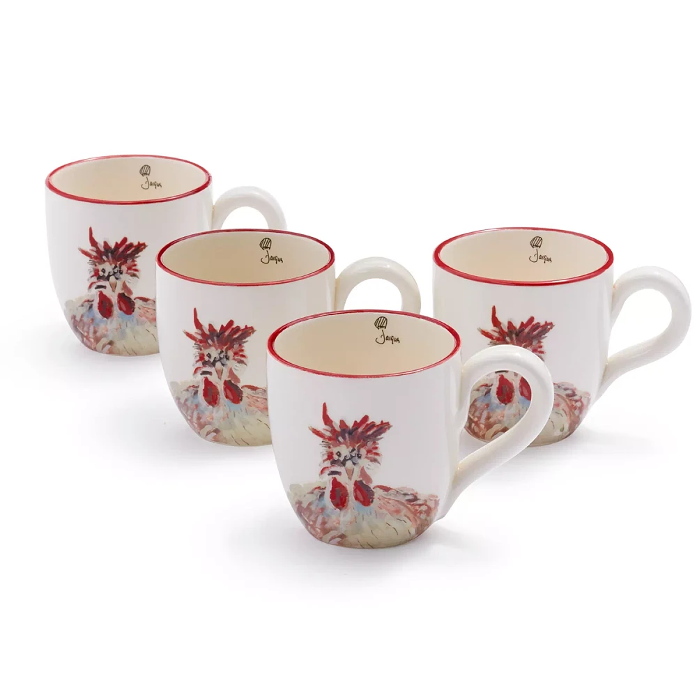 Sur La Table Jacques Pépin Collection Chicken Mugs