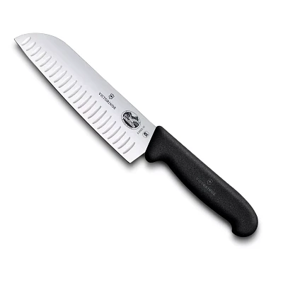 Victorinox Fibrox Pro Granton-Edge Santoku Knife, 7"