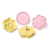 Sur La Table Flower Linzer Cookie Cutters, Set of 4