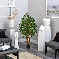 Nearly Natural Ficus Bushy Silk Tree, 5'