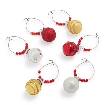 Sur La Table Ornament Wine Charms, Set of 6